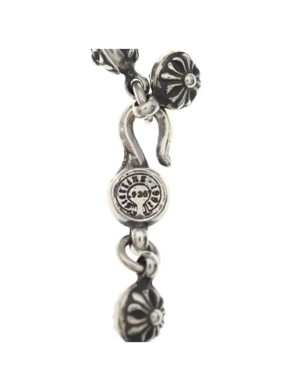 Chrome Hearts Ball Bracelet Silver
